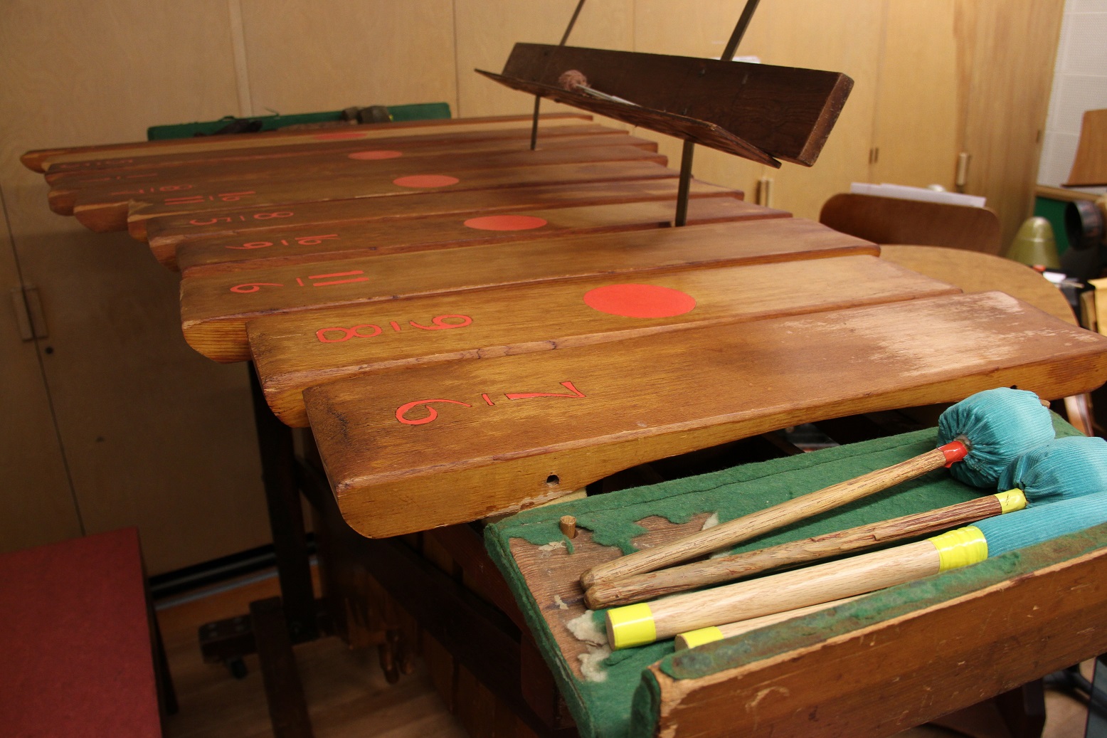 Bass Marimba - Photo by Maggie Molloy